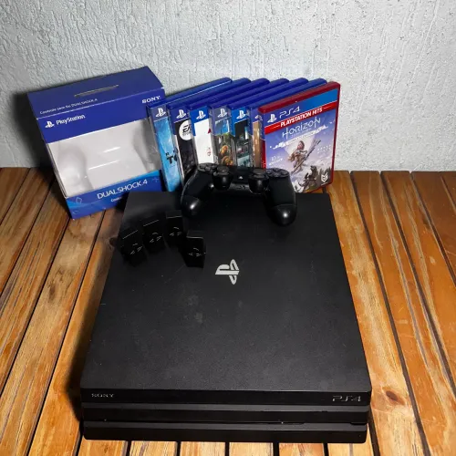 Ps4 Pro + Ps Plus Deluxe de Graça!