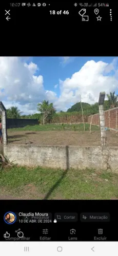 Terreno no sapé