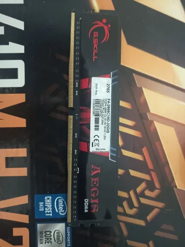 Memória RAM DDR4 16gb 2666 G Skill cl19 1.20v DESKTOP