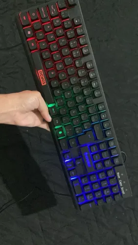 Kit tudo Que vc precisa!! Teclados, controle, MAUSE e hub placa de rede