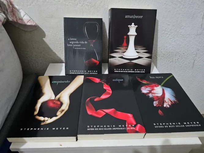 Kit completo saga crepúsculo 