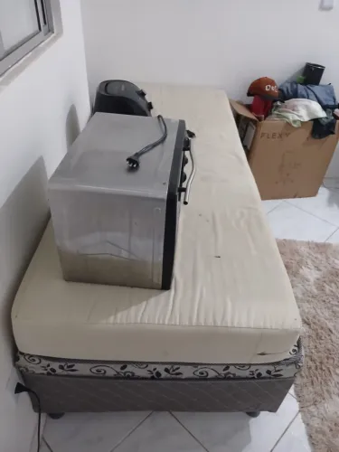 CAMA DE SOLTEIRO, FORNO ELÉTRICO E AI FRAY