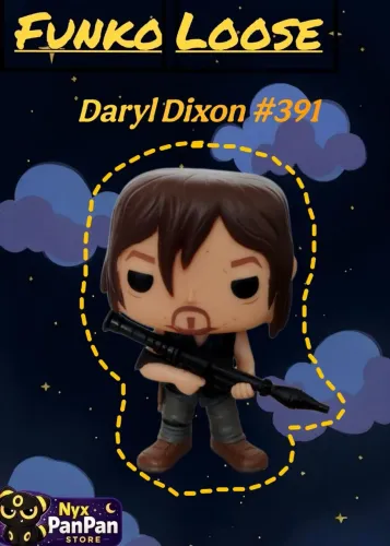 Funko pop Daryl the Walking dead sériados.