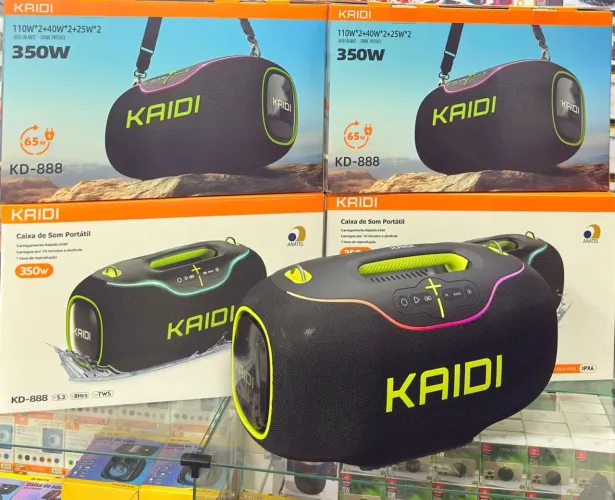Lançamento Caixa de som KAIDI 350w