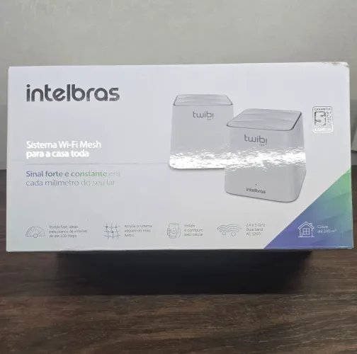 KIT ROTEADORES MASH INTELBRAS - TWIBI FAST ( 2 UNIDADES ) 