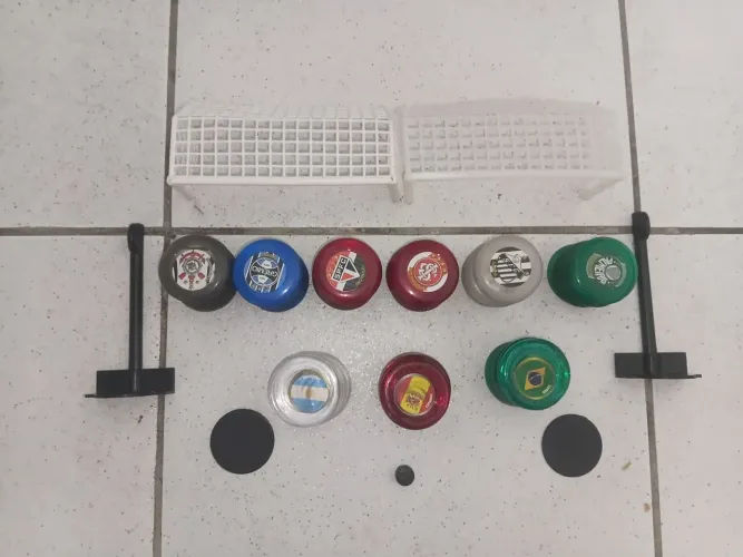 Jogo de botão com times brasileiros