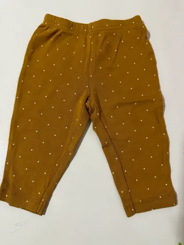 Calça carters bebê menina 6 meses 