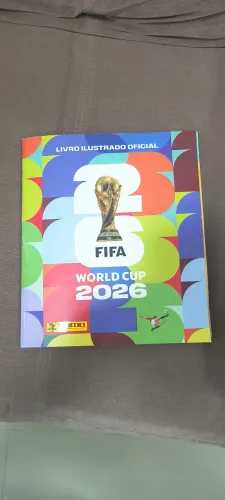 Álbum da copa do mundo 2026 (72% Completo+ 250 figurinhas repetidas)