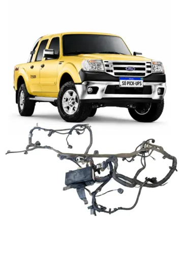 Chicote Caixa Fusível Cofre Motor Ranger 3.0 Xl 4x4 2009/2010