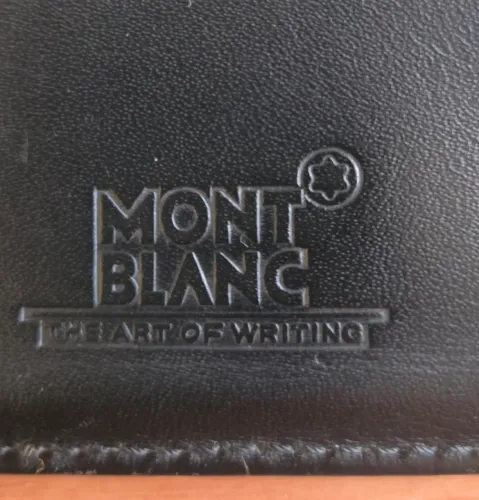 Agenda + caneta Montblanc