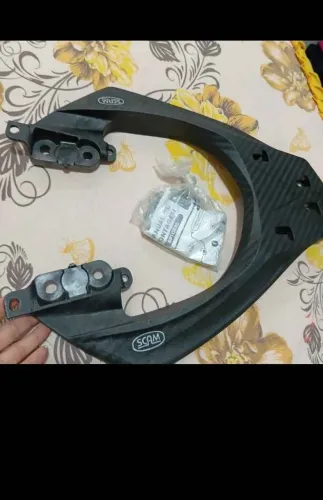 Suporte para baú moto FZ15 ABS.<br>Valor R$250