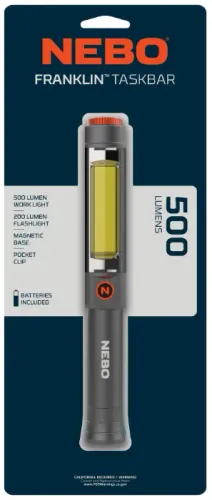 Lanterna Nebo Franklin Taskbar 500 lumens - NOVA SEM USO NA CAIXA.