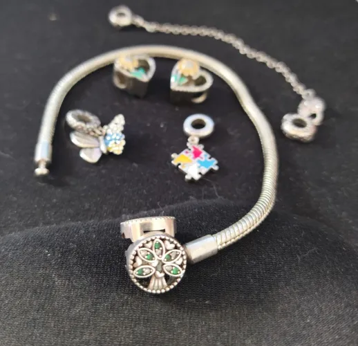 Pulseira life PANDORA (similar PRATA 925)