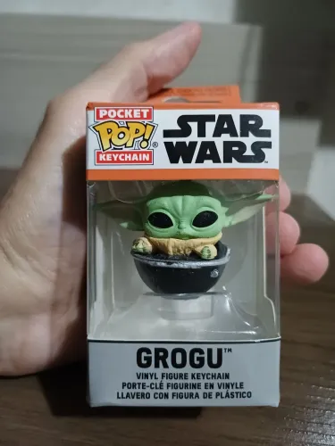 Chaveiro Pop Pocket Funko - Grogu - Star Wars