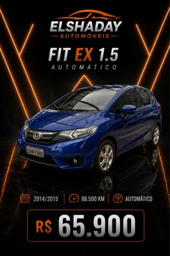 Honda Fit Ex/s/ex 1.5 Flex/flexone 16V 5P Aut. 2015