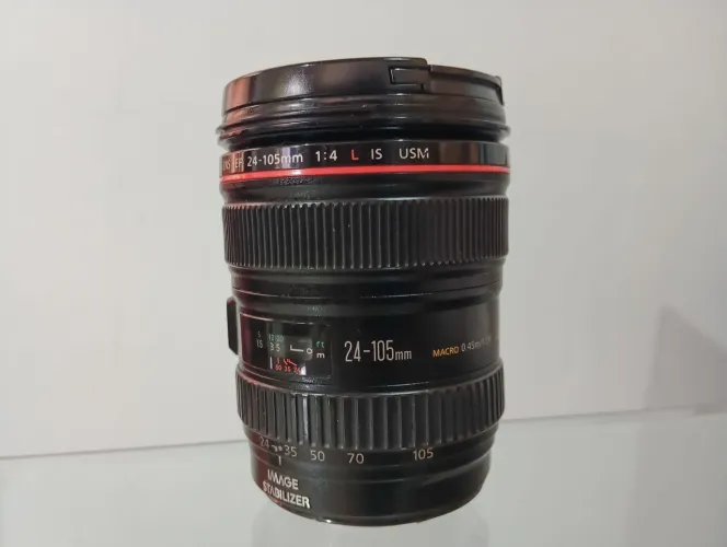 Lente Canon - PROFISSIONAL 24 - 105m f4.0