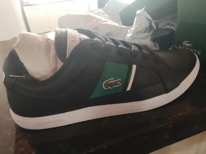 Tenis Masculino Lacoste Europa 120 Blk