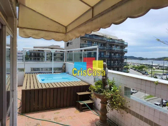 Cobertura com 5 dormitórios à venda, 382 m² por R$ 1.300.000,00 - Vila Nova - Cabo Frio/RJ