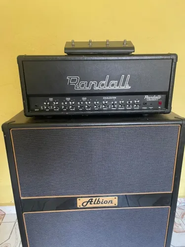 Half Stack Randall RG1503H 150W + Gabinete Albion GLS412 4x12
