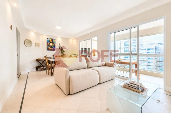 APARTAMENTO MOBILIADO À VENDA NA VILA OLÍMPIA | 111m² | 3 DORMITÓRIOS | LAZER COMPLETO
