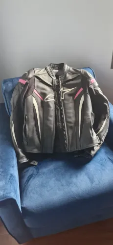 jaqueta motociclista alpinestars stella gp plus rv2 38