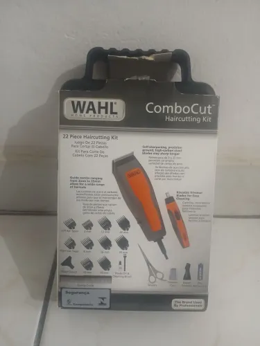 Kit máquina de cortar cabelo + aparador de pelo