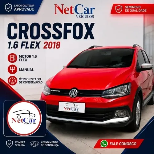 Volkswagen Crossfox I Motion 1.6 T. Flex 16V 5P 2018