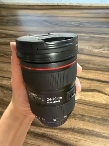 Lente Canon EF 24-70mm II ótimo estado 
