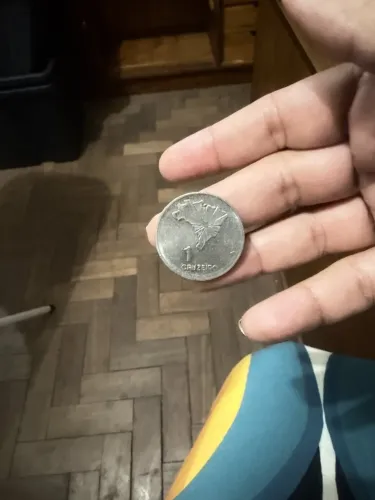 Moedas antigas e notas comemorativas Garrincha (1962)