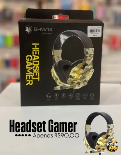 Headset Gamer B-max