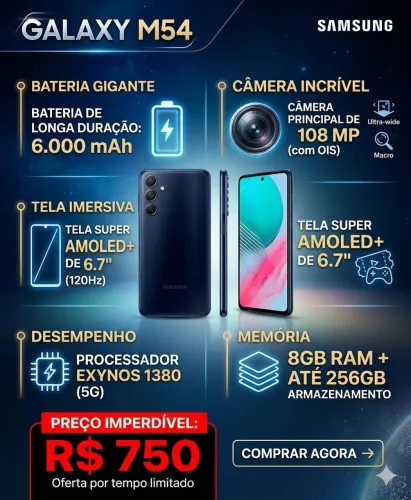 M54 usado, Semi novo, 750R$ 