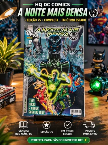 Revista HQ DC A noite mais densa