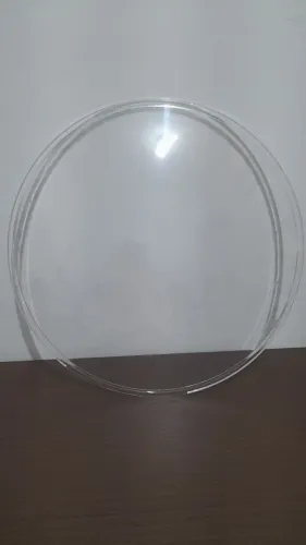 Visor de acrílico de lavadora LG