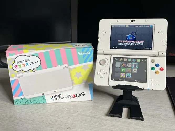 Nintendo New 3DS Desbloqueado Com Jogos Impecável - Parcelo e Entrego