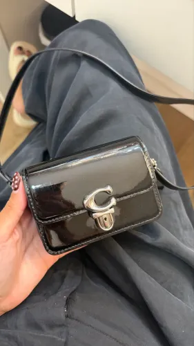 bolsa coach studio 12 preta