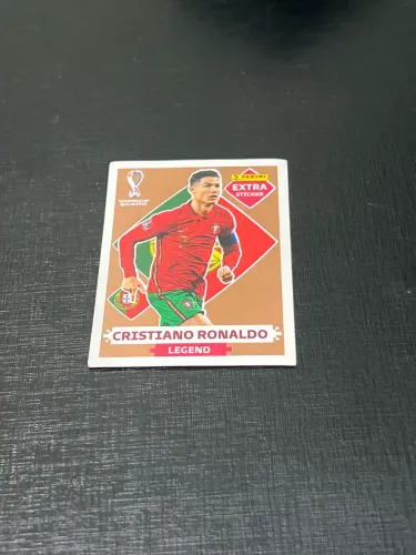 Figurinha Cristiano Ronaldo 2022 bronze