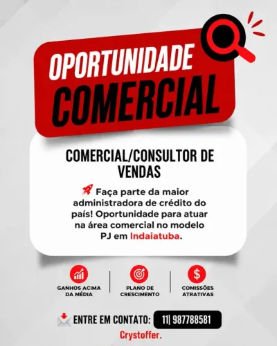 Consultor de vendas