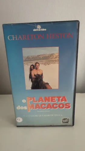 VHS O Planeta dos Macacos e A Fuga do Planeta dos Macacos