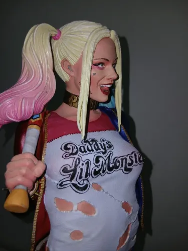 Estátua Arlequina Harley Quinn 1/3 Personalizada