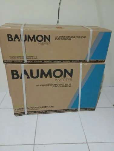 Vende-se novo na caixa um split de 9000 Baumon invert 220 v Br com um mês de comprado exc