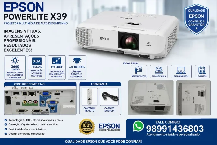 Vendo datashow Epson 