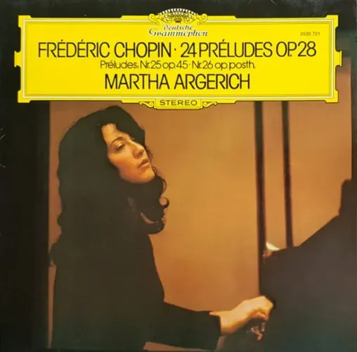 LP Chopin Martha Argerich Deutsche Grammophon Importado