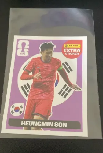 Figurinha Extra HEUNGMIN SON (lilás) ORIGINAL