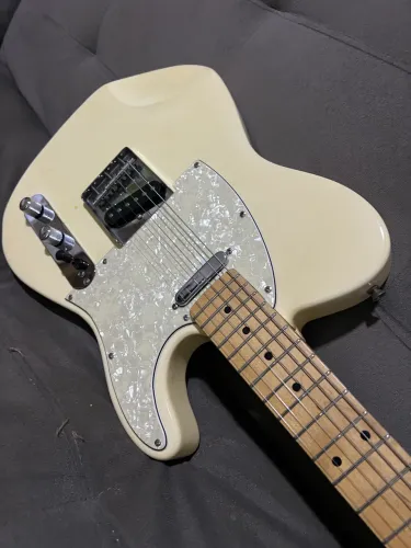Guitarra telecaster seizi television gold