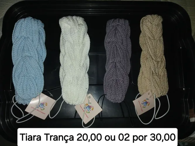 Tiara Trança 20,00 ou 02 por 30,00