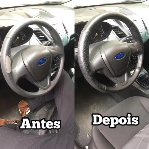 Revestimento de volante a domicílio
