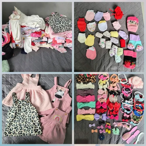 Roupas menina RN até 9 meses