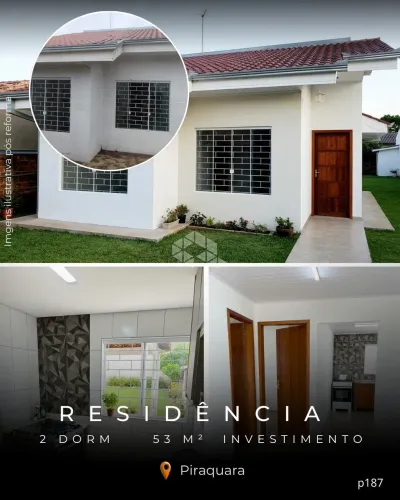 CASA COM TERRENO AMPLO À VENDA EM SÃO ROQUE - PIRAQUARA/PR
