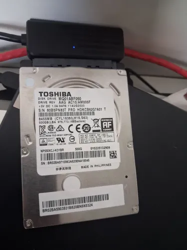 HD 500gb Toshiba