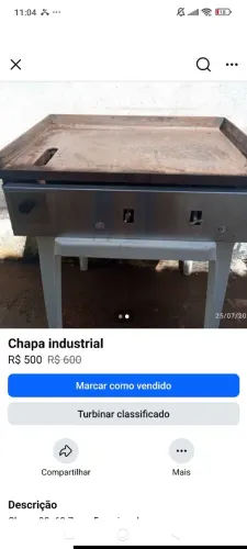 Chapa industrial